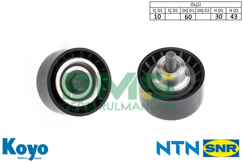 BMS 317 GERGİ RULMANI (10x60x30/43) CHERY