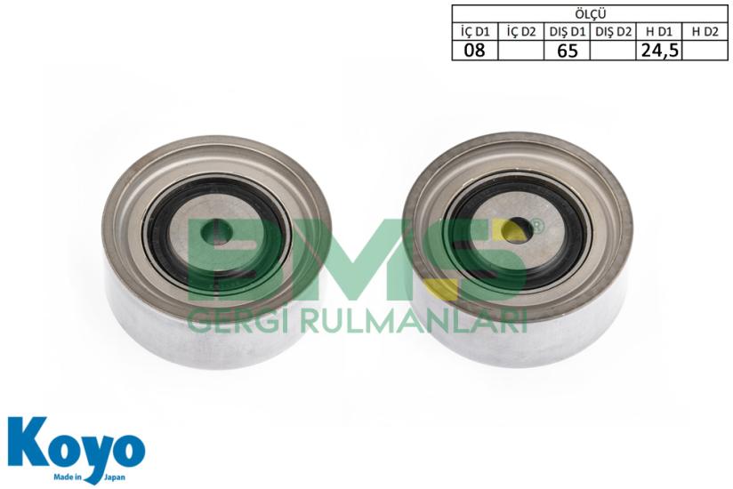 BMS 320 GERGİ RULMANI (08x65x24,5) AUDI A4 - A6 2.5 V6 MOTOR SKODA SUPER B 2.5 TDI VW PASSAT 2.5 TDI
