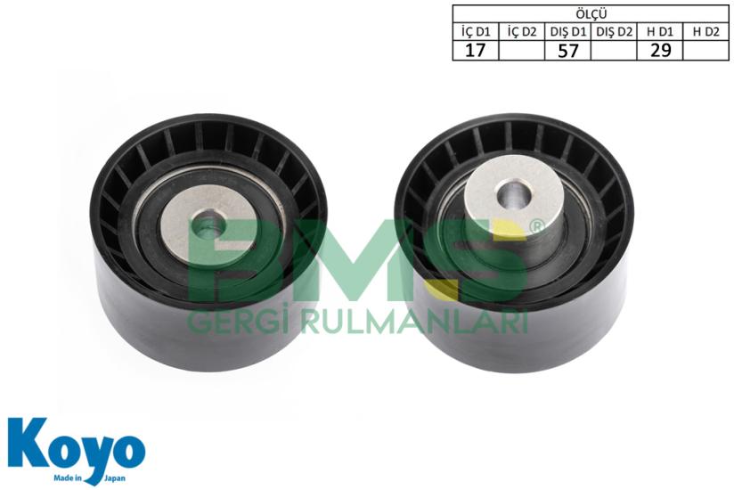 BMS 324 GERGİ RULMANI (17x57x29)