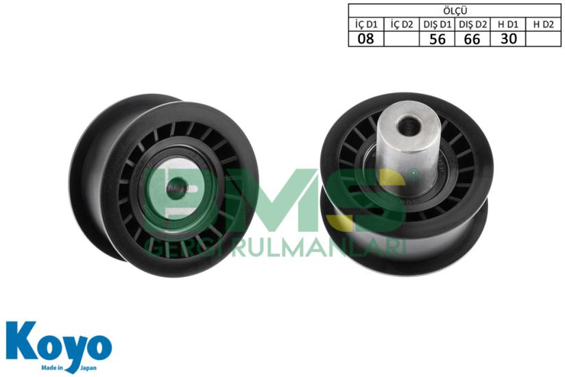 BMS 341 GERGİ RULMANI (08x56 / 66x30) VOLKSWAGEN;POLO 1.4 16V