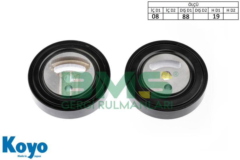 BMS 344 GERGİ RULMANI (08x88x19) SUZUKI;GRAND VITARA 1.6 / JMNY 1.3 - 16V
