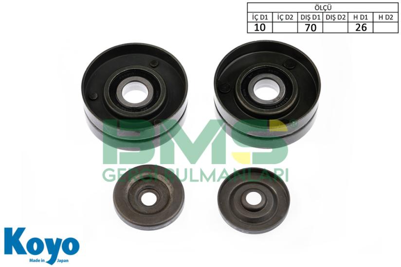 BMS 352 GERGİ RULMANI (10x70x26)  BMC; MEGA STAR 2.8 130 PS CHEROKEE