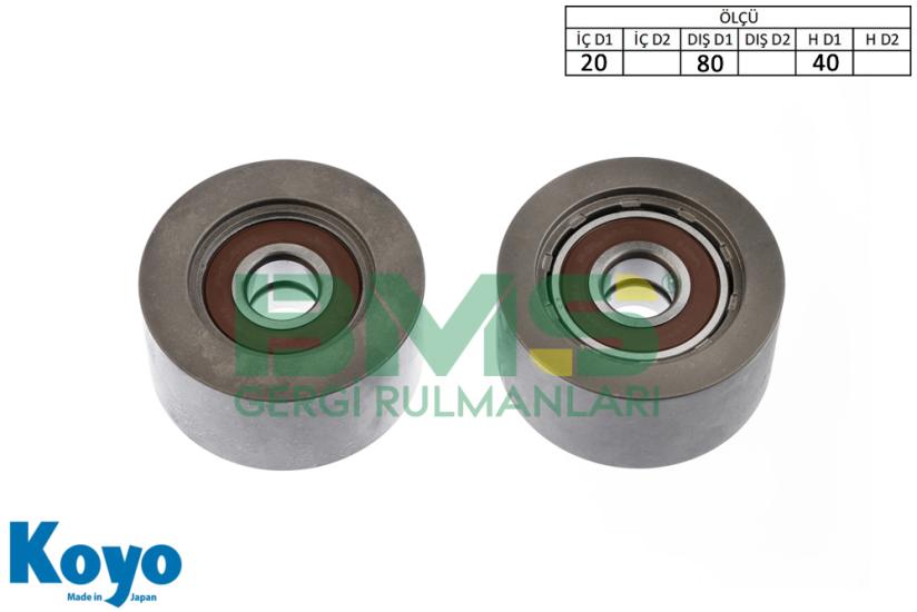 BMS 357 GERGİ RULMANI OTO-KAR / 20X80X40