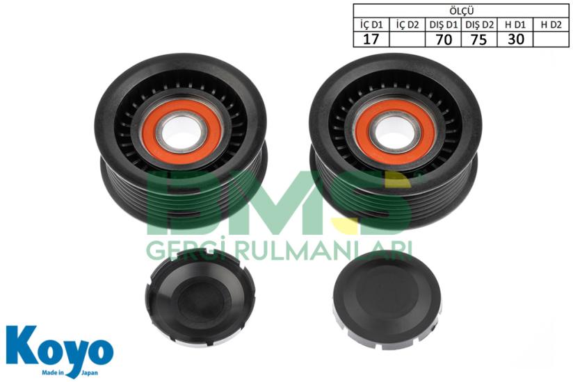 BMS 361 GERGİ RULMANI PORCHE;CAYANNE TURBO S / 17x70/75x30