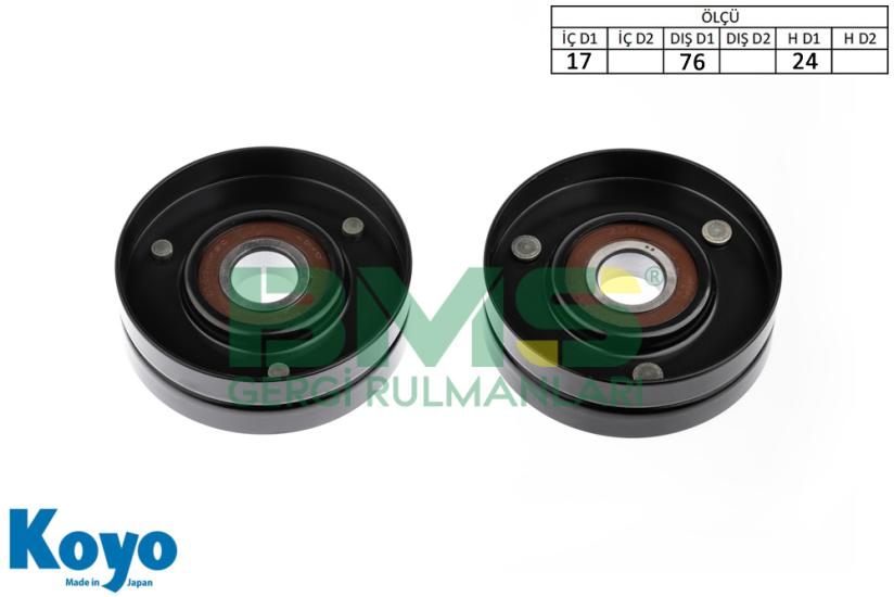 BMS 373 GERGİ RULMANI (17x76x24) RENAULT; TRUCKS,PREMIUM,KERAKS