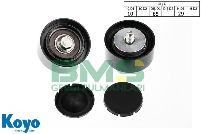 BMS 374 GERGİ RULMANI (10x65x29) ISUZU NOVA TURKUAZ MP EURO-4, EURO-5 CTI MAX