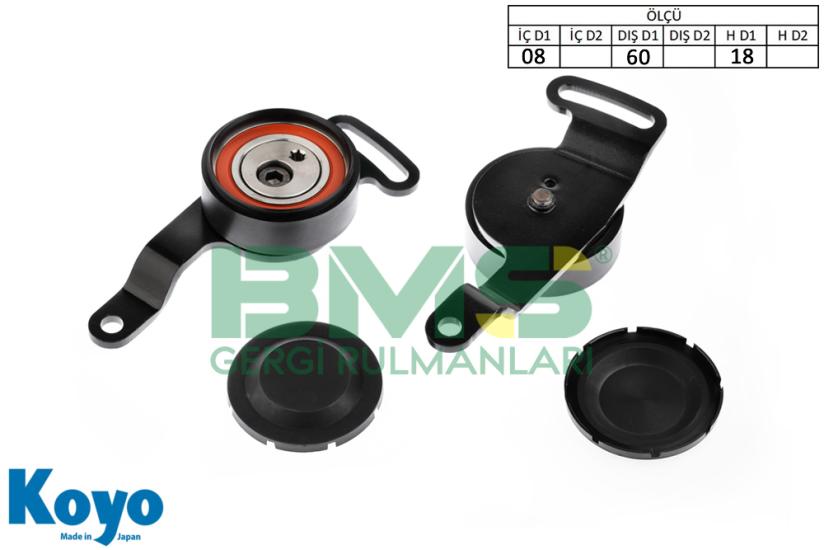 BMS 377 GERGİ RULMANI (8x60x18) SMART; CABRIO,CITY COUP,CROSSBLADE,ROADSTER,FORTWO