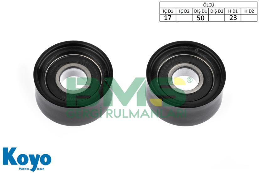 BMS 379 GERGİ RULMANI HYUNDAI BLUE; KIA RIO; KIA CERATO BENZINLI; HYUNDAI ELENTRA BENZINLI;  (17x50x23)