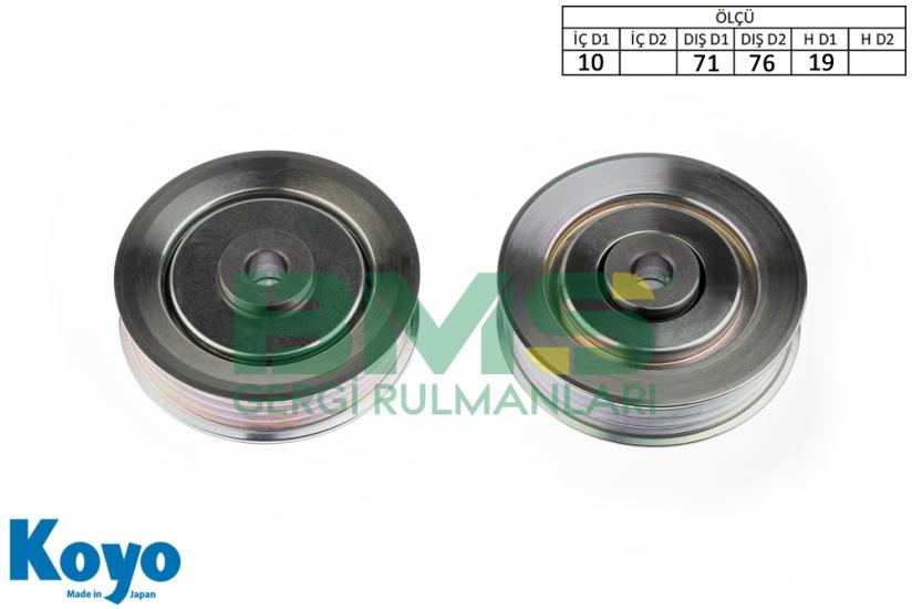 BMS 383 GERGİ RULMANI (10x71/76x19)