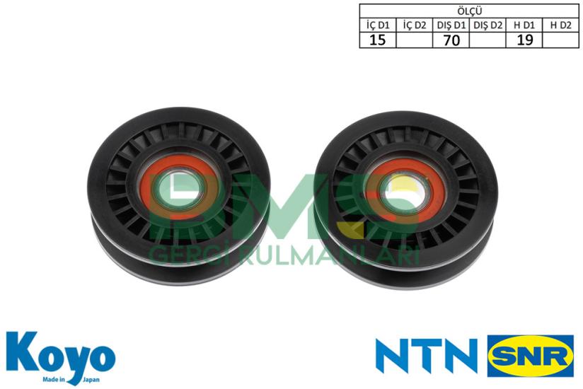 BMS 388 GERGİ RULMANI (15x70x19)
