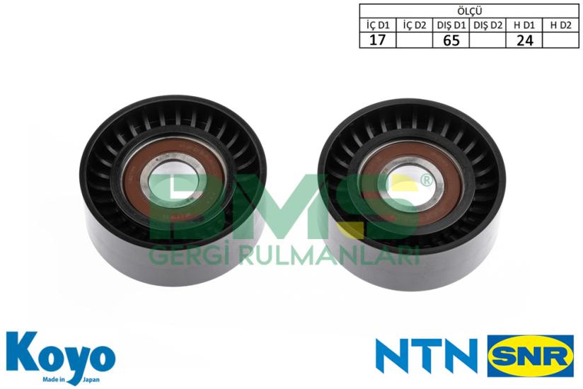 BMS 404 GERGİ RULMANI (17x65x24) VOLKSWAGEN / AUDI / SEAT / SKODA