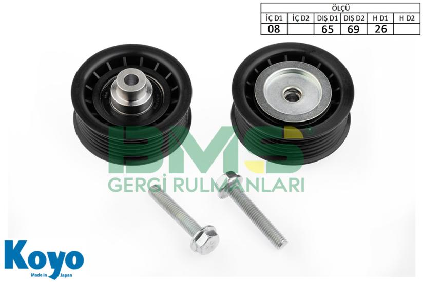 BMS 413 GERGİ RULMANI (8x65/69x26) CITROEN JUMPER 2.2 HDI 100 - 2.2 HDI 120 / PEUGEOT BOXER - FIAT 2.2 D DUCATO / FORD 2.2 TDCI TRANSIT