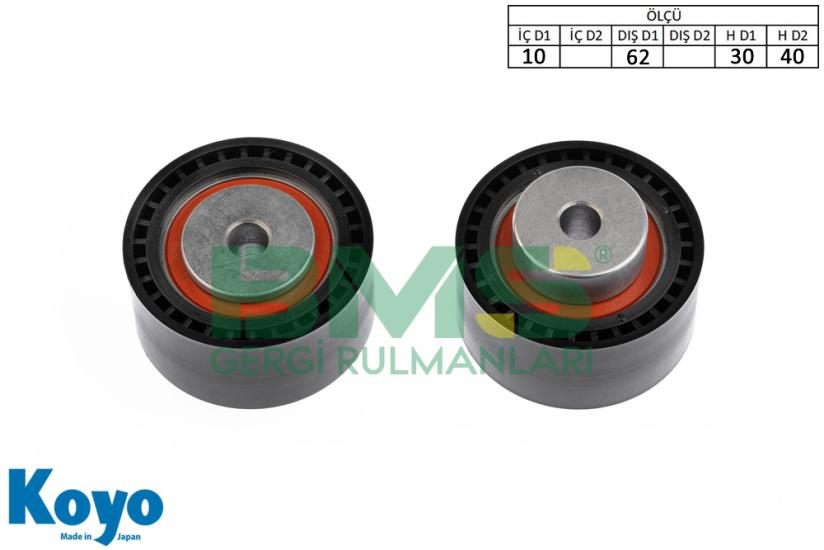 BMS 415 GERGİ RULMANI (10X62x30/40) PEUGEOT; 406-607-807-EXPER-BOXER 2.2 HDI 16V 2.0 HDI 16V / FIAT 2.0 JTD 16V DUCATO