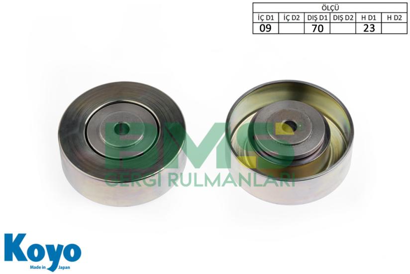 BMS 425 GERGİ RULMANI LAND ROVER FREELANDER / OPEL OMEGA B / BMW 3;E46,5,E39,X5,E53 / 9x70X23
