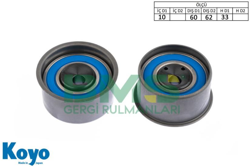 BMS 439 GERGİ RULMANI (10x60/62x33) ALFA ROMEO;936 2.4 JTD / FIAT;MAREA 2.4 TD