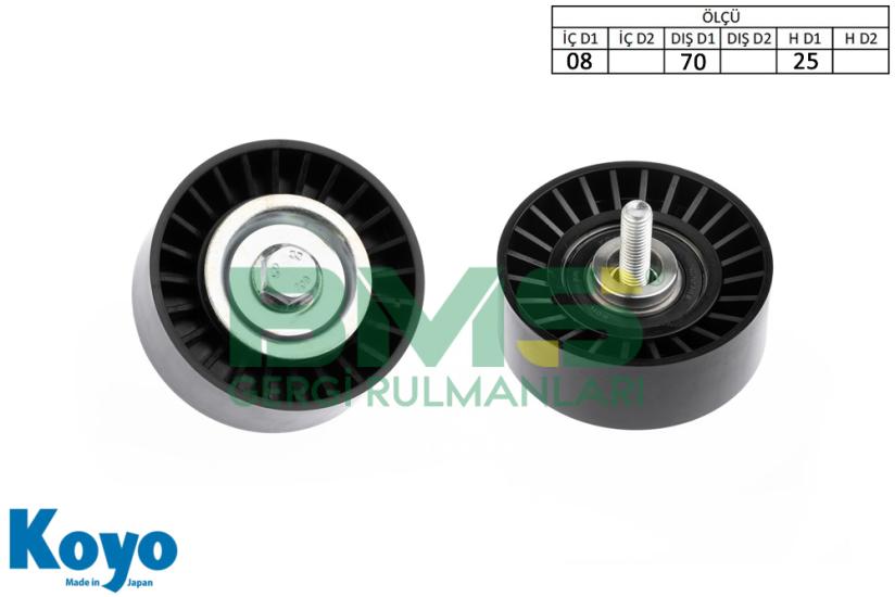 BMS 440 GERGİ RULMANI (8X70X25)CİTREON JUMPER