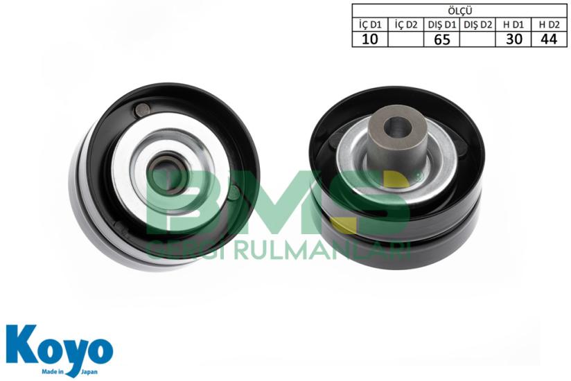 BMS 443 GERGİ RULMANI (10X65X30/44) FORT TRANSİT RANGER 2,2TDI_x000D_
MAZDA BT-50 pick-up