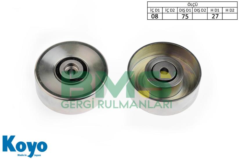 BMS 446 GERGİ RULMANI (8X75X27)DENİZ MOTORU