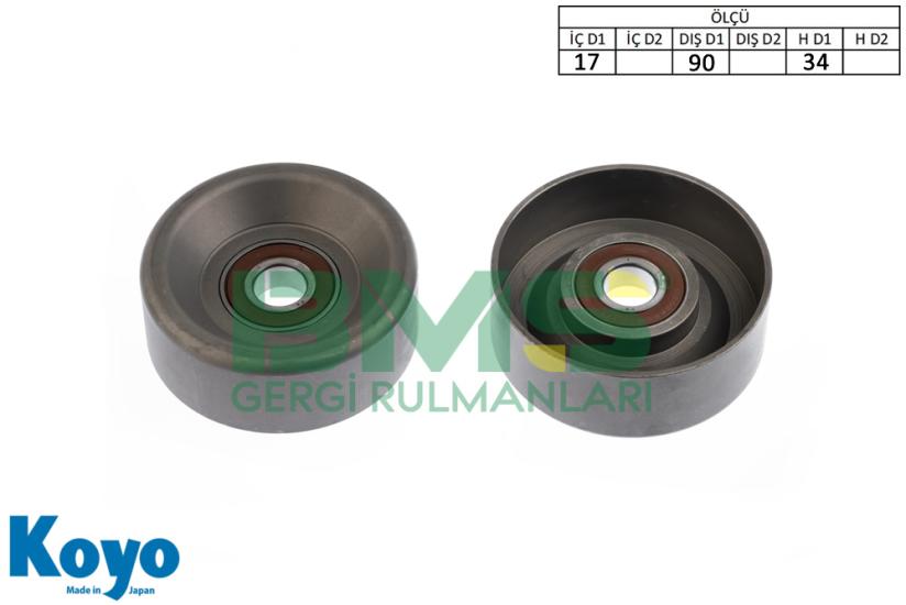 BMS 451 GERGİ RULMANI (17X90X34) CHRYSLER VIPER-DODGE DAKOTA-DURANGO - JEEP GRAND CHEROKEE