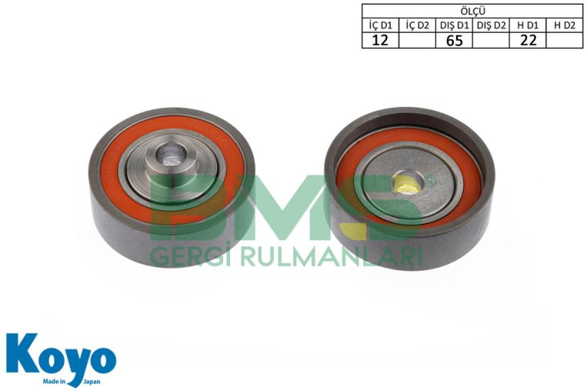 BMS 457 GERGİ RULMANI (12X65X22) TOYOTA COROLLA 1.6
