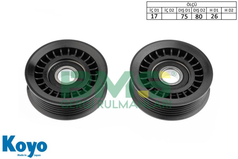 BMS 467 GERGİ RULMANI (17X75/80X26) HONDA  CIVIC VIII-IX-CR-V IV-HR-V  2012-