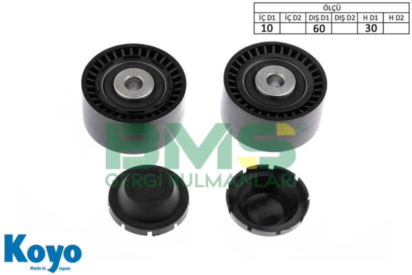 BMS 471 GERGİ RULMANI (10X60X30)(KAPAKLI)NISSAN NV400,PRIMASTAR,QASHQAI , XR TRAIL,_x000D_
 OPEL MOVANO,VIVARO _x000D_
 RENAULT ESPACE,FLUENCE