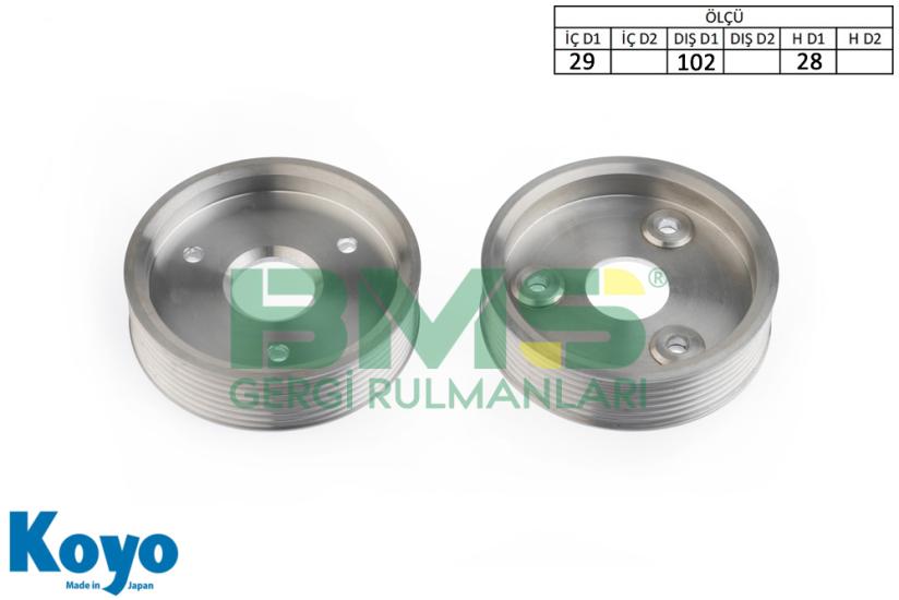 BMS 487 GERGİ RULMANI (29X102X28) RENAULT MASTER II 2.5 dCI 06-