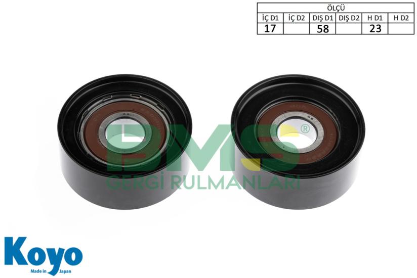 BMS 490 GERGİ RULMANI (17X58X23) HYUNDAİ - KİA