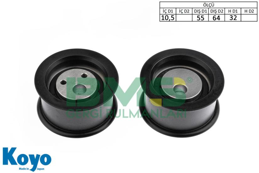BMS 493 GERGİ RULMANI (10,5X55/64X32) LADA