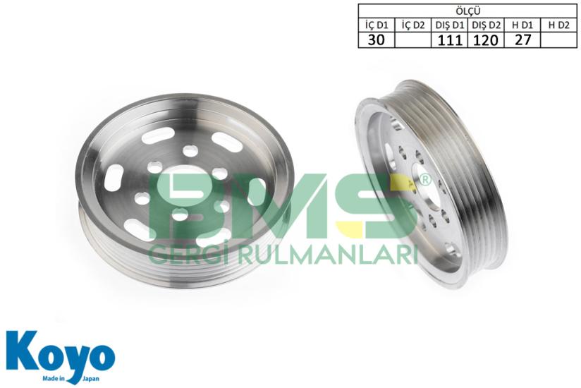 BMS 496 GERGİ RULMANI (30X111/120X27) VOLKSWAGEN GOLF IV