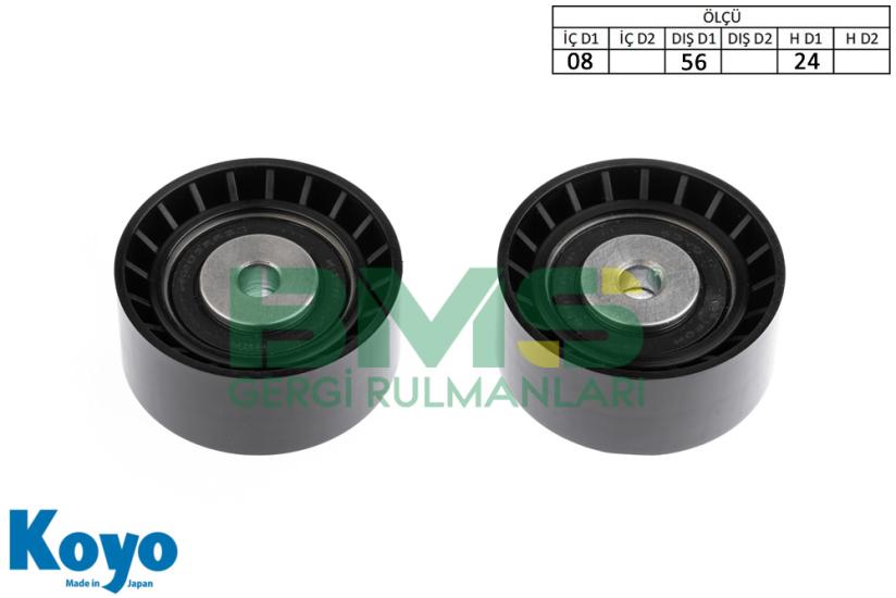 BMS 498 GERGİ RULMANI (08X56X24) RENAULT ; CLIO II-KANGOO-THALIA I-TWINGO I