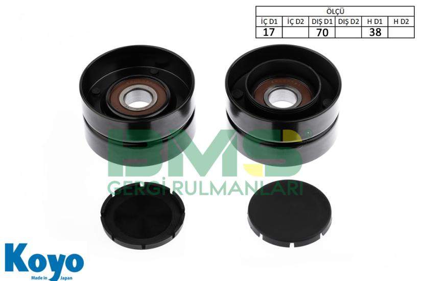 BMS 503 GERGİ RULMANI (17X70X38) OTOKAR-MAGIRUS