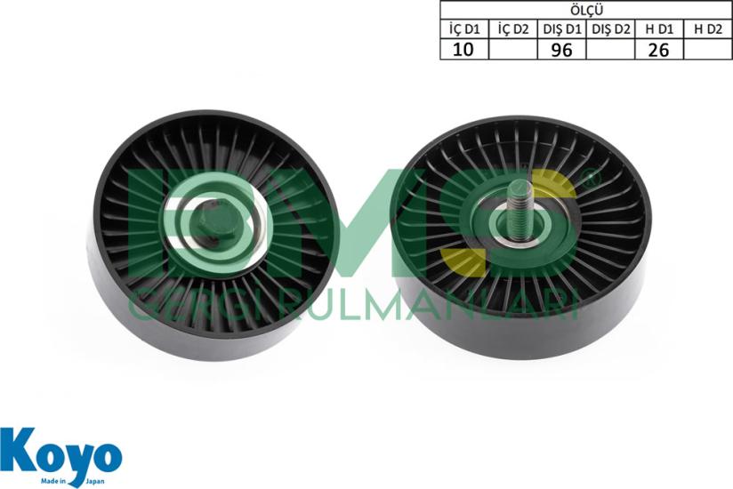 BMS 523 GERGİ RULMANI (10X96X26) HYUNDAI; ACCENT-ELANTRA-KONA-SOLARIS-TUCSON-VELOSTER-i20-i30-i40-ix20-ix35_x000D_
KIA;CARENS-CEE’D-CERATO-OPTIMA-RIO III-SELTOS-SOUL-SPORTAGE-VENGA-XCEED