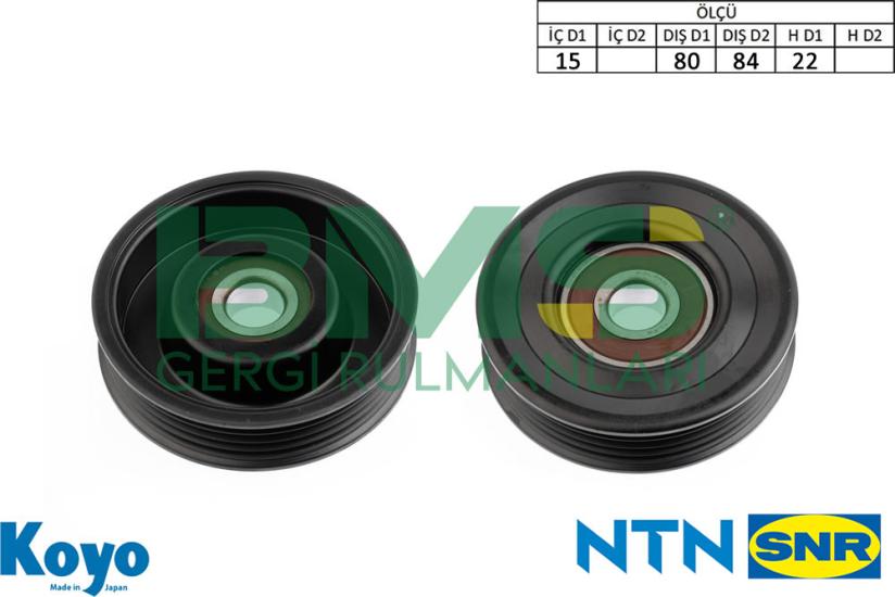 BMS 541 GERGİ RULMANI (15x80/84x22) HYUNDAI;STAREX-H1 ,