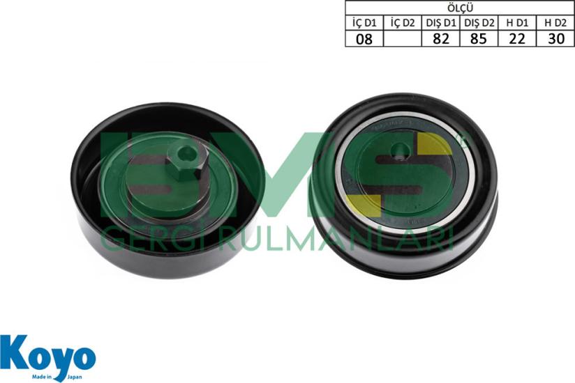 BMS 577 GERGİ RULMANI (08X82/85X22/30) FORD;RANGER , OPEL;INSIGNIA ,