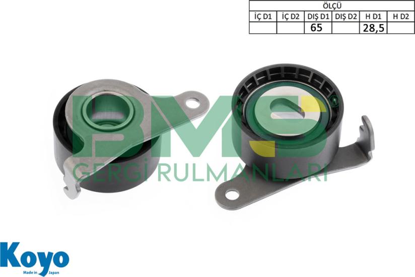 BMS 582 GERGİ RULMANI (65X28,5) TOYOTA ;SUPRA ,