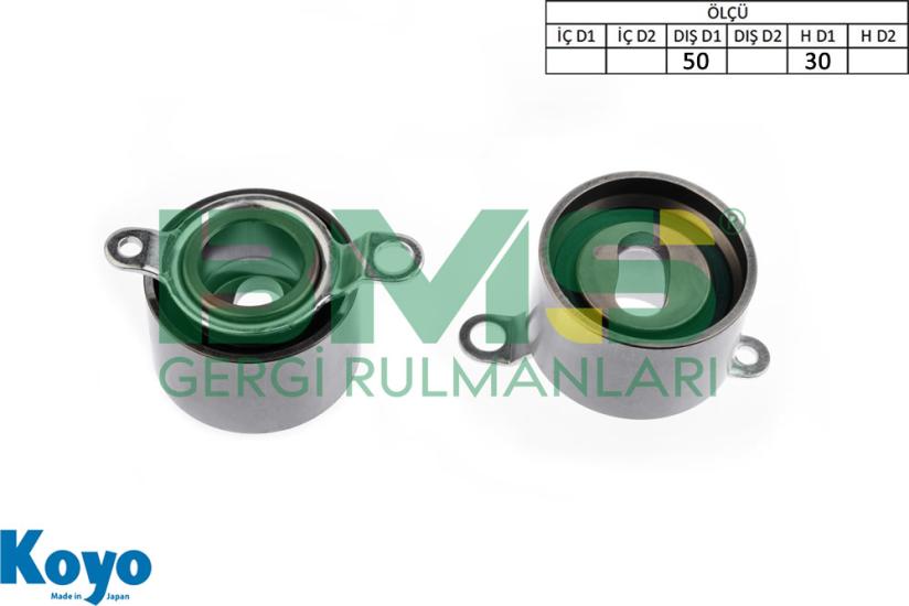 BMS 586 GERGİ RULMANI (50X30) HONDA;ACTY VAN-BEAT-LIFE-TODAY ,