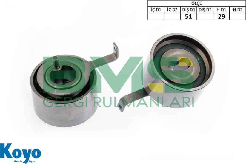 BMS 589 GERGİ RULMANI (51x29) SUZUKI; ,
