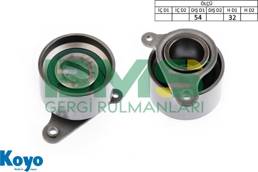 BMS 590 GERGİ RULMANI (54x32) TOYOTA;CRESSIDA-CROWN-MARK II ,