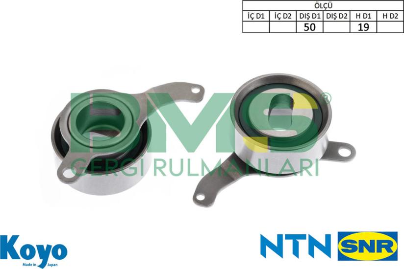 BMS 604 GERGİ RULMANI (50x19) HONDA;LEGEND III ,