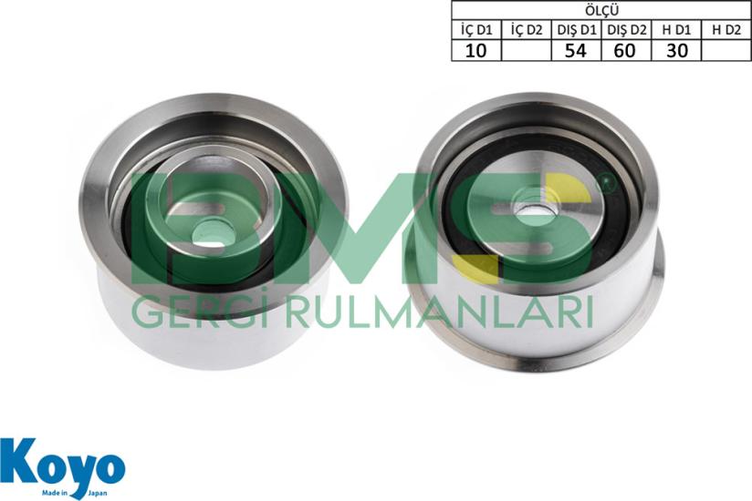 BMS 638 GERGİ RULMANI (10x54/60x30) TOYOTA;COROLLA-PASEO-STARLET ,