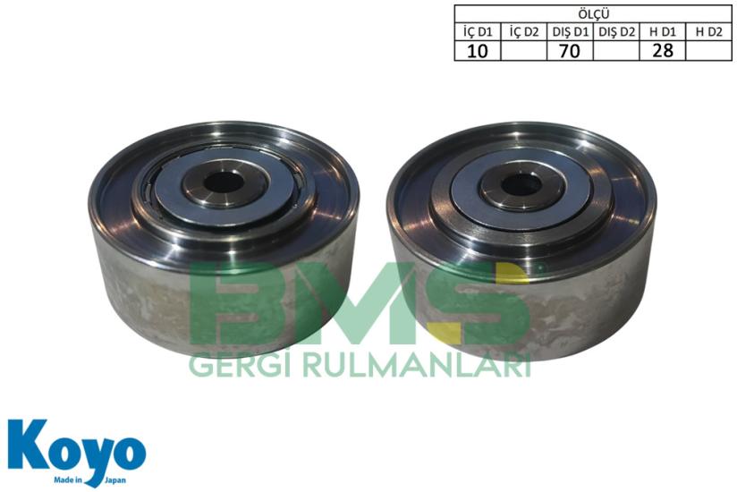 BMS 687 GERGİ RULMANI(10x70x28) MITSUBISHI; L200 - PAJERO SPORT