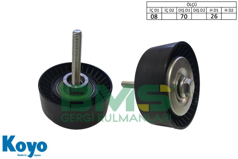 BMS 717 GERGİ RULMANI (08x70x26) FORD;FIESTA V-GALAXY II-MONDEO III-IV-S MAX,VOLVO; V70 III-S80 II