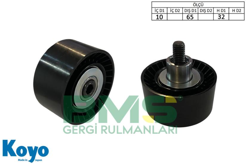 BMS 738 GERGİ RULMANI (10x65x32) BMW; 1,2,3,4,5,6,X3,X4,X5,X6 3.0