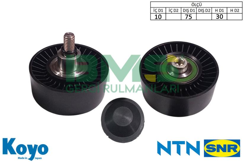 BMS 771 GERGİ RULMANI (10X75X30) BMW; 1 CABRIO- 3- 3 TOURING