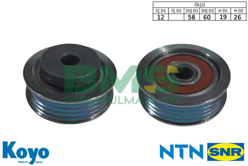 BMS 774 GERGİ RULMANI (12X58/60X19/26) FIAT SEDICI;SUZUKI IGNISI I-JIMNY SUV-SWIFT III-SX4-SX4 S-CROSS - SX4 SEDAN- VITARA-WAGON R SOLIO