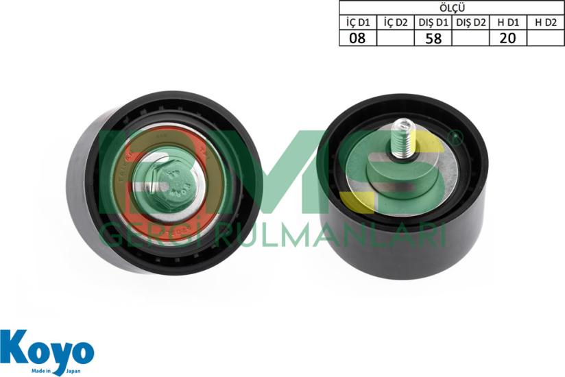 7800562 - MINI  Gergi Rulmanı