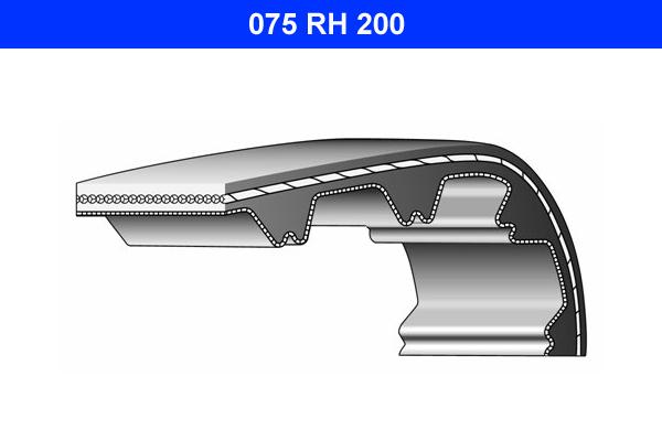 DAY 090 R 190 | 90X190 | DAIHATSU; CHARADE I- CUORE I (1.0 - 77-81) | DAYCO TRİGER KAYIŞI