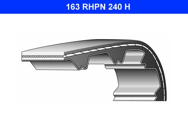 DAY 130 RP 254 | 130X254 | TOYOTA; CRESSIDA DYNA 100 HIACE II HILUX III-IV LAND CRUISER (2.2-2.4 - 80-01) | DAYCO TRİGER KAYIŞI