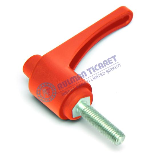 EMES PKCİt 630630 PLASTİK KOL CIVATALI INOX/Turuncu